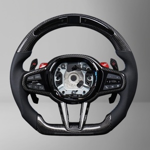 Volante de Fibra de Carbono Forjado en Color Morado para <span class=keywords><strong>BMW</strong></span> G18 G22 X3 X4 X5 X6 F30 F10 F15 F36 F01 F20 G30 G20 G21 G01 G02 G05 G06 - Product Image 1