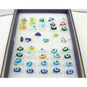 New & Popular Glass Fashion <b>Rings</b> Unique and Stylish Accessories - Product Image 2