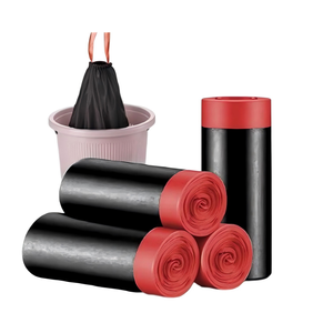 Huamaohengchun60 Count <b>Black</b> Drawstring <b>Bags</b> for Home Use Thickened <b>Bags</b> <b>Small</b> Drawstring <b>Bag</b> for Bathroom, Bedroom - Product Image 1