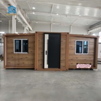 Maison Conteneur Extensible Insonorisée Casa Prefabricada pour Espace de Vie de Bureau Tranquille