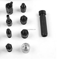 Kit de Herramientas de Extracción de Inyectores Diésel Universal de 14 Piezas con Enchufes para Sensores de Inyector para Sistemas Common Rail