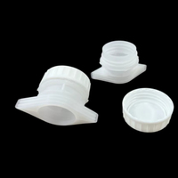 Bouchon de bec verseur en plastique de 33 mm de diamètre pour emballages liquides, sachets de recharge, pochettes souples, fermeture à vis