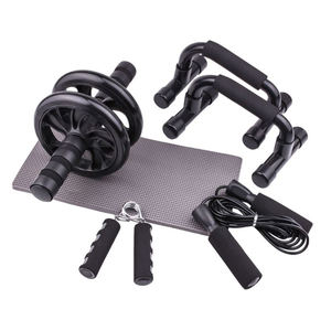 Juego <span class=keywords><strong>de</strong></span> <span class=keywords><strong>entrenamiento</strong></span> <span class=keywords><strong>de</strong></span> fuerza 5 <span class=keywords><strong>en</strong></span> 1, doble rueda Ab, mejor precio - Product Image 1