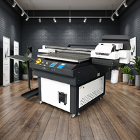 Printer UV Flatbed Versijet XP600*3 9060 dengan Kontrol Tombol Tekan dan Layar Sentuh untuk PVC/Logam/Kaca/Kulit Baru