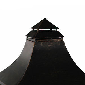 USA Style Hot Sale Wood Burning <strong>Steel</strong> <strong>Outdoor</strong> <strong>Fireplace</strong> - Product Image 4