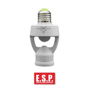 ES-B03B PIR MOTION SENSOR E27 LAMP HOLDER
