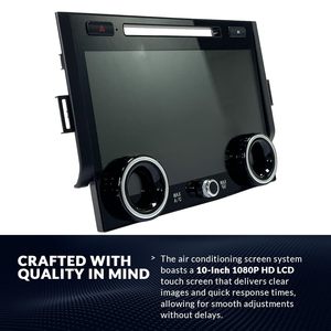 Xe điều kiện không khí điều khiển LCD màn hình cảm ứng cho phạm vi Rover thể thao 2014-2017 <span class=keywords><strong>AC</strong></span> khí hậu Bảng điều chỉnh phụ tùng ô tô - Product Image 4