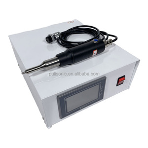 جهاز لحام بالموجات فوق الصوتية محمول صغير 220 فولت/110 فولت 35 كيلوهرتز 1200 واط، حالة جديدة، آلة لحام بلاستيك يدوية لحلقات أقنعة الوجه - Product Image 5