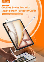 MIETUBL Protection d'écran en verre trempé 0,3 mm ULTRA fin 9H Anti-rayures Anti-traces de doigts HD Clair pour iPhone Samsung Tablette