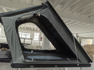 เต็นท์แคมป์ปิ้งกันน้ำ 4x4 เต็นท์หลังคาแข็ง ABS เต็นท์บนหลังคารถ - Product Image 5
