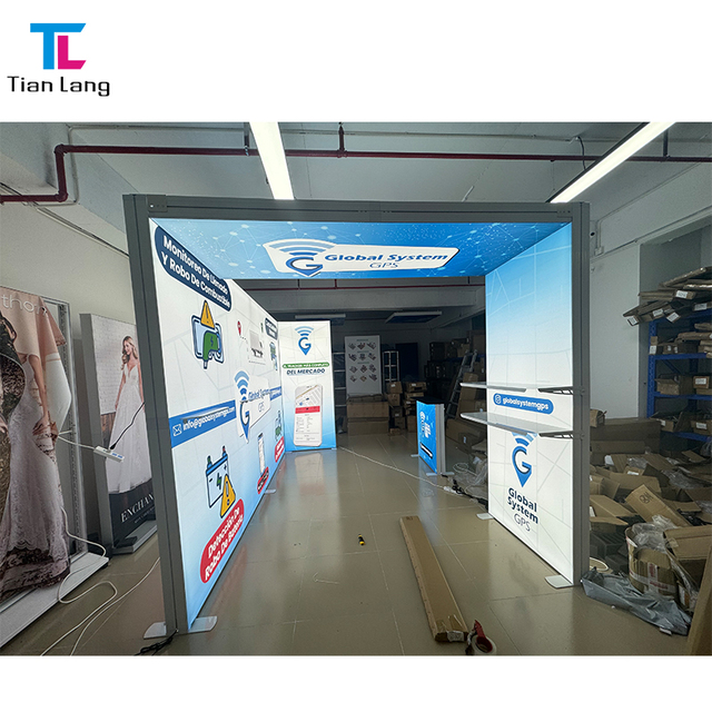 TianLang Agent Wanted Seg Fabric Backdrop Display Light Box Modular Display Foldable Seg Fabric Backdrop Display Light Boxes