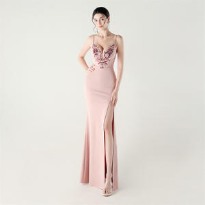 ชุดราตรีทรงเมอร์เมดประดับลูกไม้หรูหรา รุ่นใหม่ปี 2026 พร้อมโครงเสริมเอวและเชือกผูก เหมาะสำหรับงานกาล่าดินเนอร์ปาร์ตี้ - Product Image 3