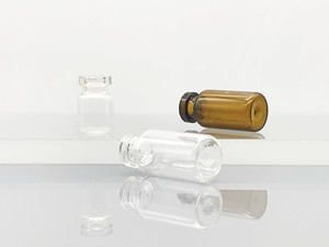 Botellas de Vidrio para Laboratorio al por Mayor, Transparentes, de 1ml y 3ml, para Polvo Liofilizado, Soluciones y Té - Product Image 2