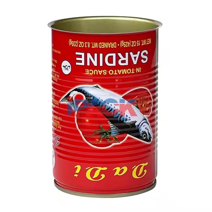 Custom Empty canned tuna tin different