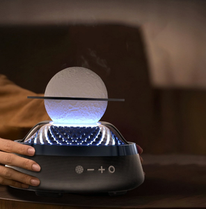 Altavoz inalámbrico moderno con difusor <span class=keywords><strong>de</strong></span> aroma RGB 6 luces sincronizadas con música para regalo para confesión <span class=keywords><strong>de</strong></span> amor o autorecompensa - Product Image 2