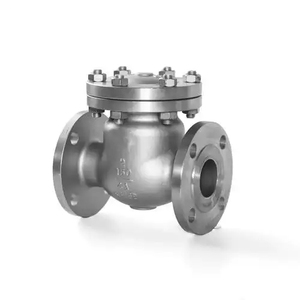 Válvula de Retención Rotatoria de Acero Inoxidable Estándar Japonés de 150LB, 300LB y 600LB con Conexión de Brida - Product Image 3