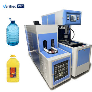 Botella de plástico semiautomática de 1 cavidad y 1 litro, máquina para hacer alimentos de 5 litros, mango de botella de agua, sopladora de botellas para mascotas - Product Image 1