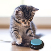 Bouton Enregistreur Vocal Personnalisé 89mm – Sonnette Sonore Facile à Utiliser pour l'Entraînement des Animaux et la Communication au Bureau – Bouton Sonore Enregistrable