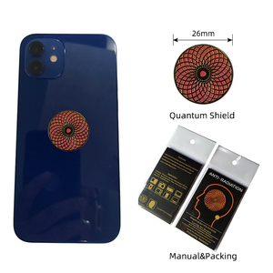 Protector Cuántico Dorado de 24K para Teléfonos Móviles, Protección Contra Radiación EMF 5G, Adhesivo Anti-Radiación, Fabricante OEM - Product Image 5
