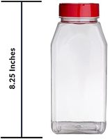 Pot à épices rond en plastique sans BPA de qualité alimentaire de 1000ml PET bouteille d'assaisonnement pour récipient à épices shaker à poudre emballage de poivre