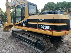 Excavadora Usada CAT 320BL Original de Japón, Excavadora de Cadenas Caterpillar 320BL en Buen Estado de Funcionamiento, 320C 320D PC200-8 ZX200 DX225 - Product Image 2