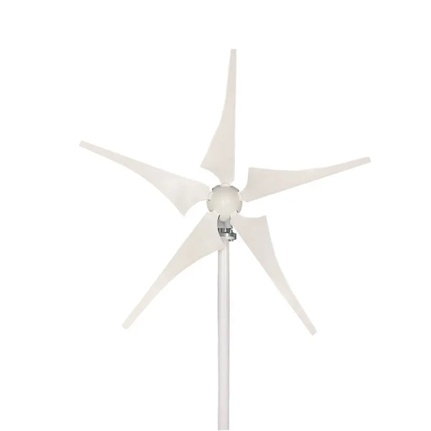 Clean Energy Saver For Home 800w 12v 24v Horizontal Wind Turbine Generator With free MPPT controller