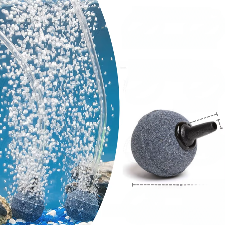 [1] Grey Round Air Stone