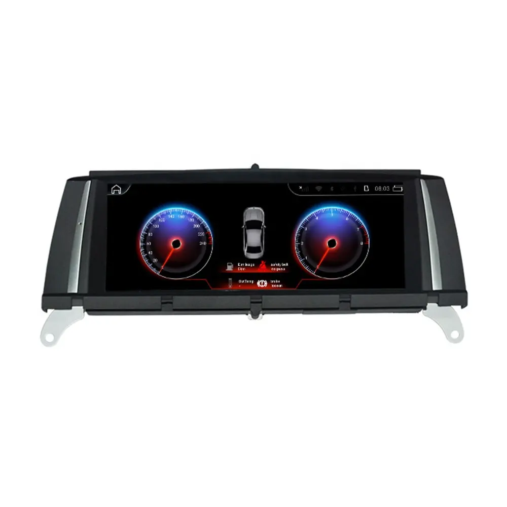 Автомобильный мультимедийный плеер, 4 + 64 Гб Сенсорный экран, Android 9,0, GPS аудио для BMW X3 F25 2010 2011 2012 CIC NBT Радио Видео Стерео, бесплатная карта