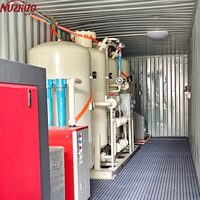 NUZHUO Nouvelle Usine de Production d'Oxygène PSA Conteneurisée au Meilleur Prix, Système Générateur d'Oxygène Stable Toutes Tailles
