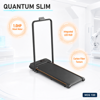 Caminadora Plegable Eléctrica Profesional de Acero para Gimnasio en Casa, Caminadora Plegable para Debajo del Escritorio
