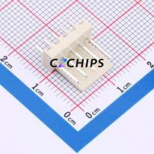 5VMAA050 Wire-to-Board Pin Header Through hole Component (THT),P=2.54mm Connector 1x5P 2.5mm Through Hole 5P - Product Image 1