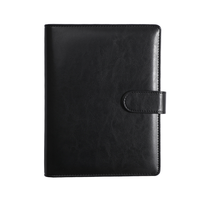 Personnalisable Vintage A5 PU Cuir Relié Carnet Feuilles Mobiles Promotionnel Voyage Journal Bloc-Notes Usine Directe