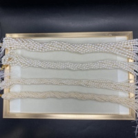 Perles d'eau douce naturelles blanches de toutes tailles en forme de riz, brin lâche pour la fabrication de bijoux