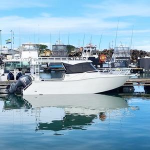 Морской король, 7,5 м, подоходный мотор, небольшая дешевая яхтенная каюта, Крузер, алюминиевые рыболовные лодки с полной крышей - Product Image 2