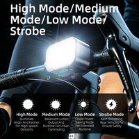 Luz Delantera para Bicicleta SUPERFIRE BL107 400LM, Doble Haz, IP54, 40g, Tipo-C, Memoria de Configuración, Liberación Rápida, Recargable, para Desplazamientos Diarios