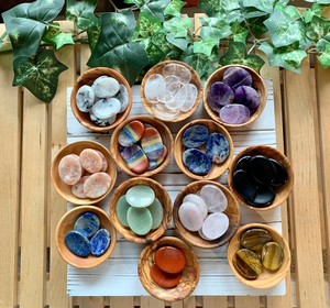 Pierres <span class=keywords><strong>de</strong></span> poche anti-anxiété et anti-troubles, en cristal <span class=keywords><strong>de</strong></span> chakra, pour la méditation et la guérison énergétique Reiki, fabriquées par une usine professionnelle depuis 20 ans - Product Image 3