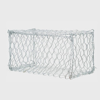 Rouleau de treillis gabion tissé en gros - Treillis hexagonal galvanisé pour mur en cage de pierre