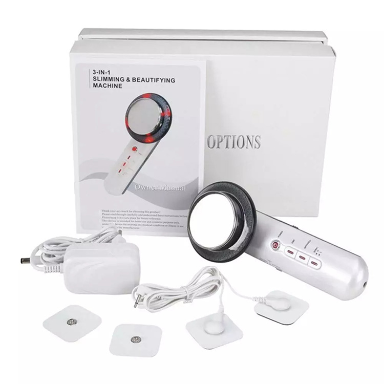 Ultrasonic 3 In 1 Body Massager Galvanic EMS Fat Burner Cellulite Skin Care Infrared Fat Removal Therapy Beauty Slimming