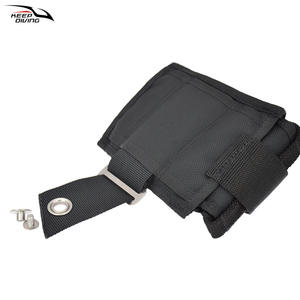 KEEP DIVING BG 98A Plaque de retour pour plongée sous-marine 8LBS en fibre de carbone, équipement BCD, libération rapide côté gauche/droit, lesté pour la plongée en apnée - Product Image 4