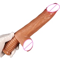 Professioneller Realistischer Stoßender Vibrator 27cm mit 42°C Intelligenter Heizung Proportionale Reife Figur
