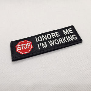 Parches Bordados de Perro de Servicio, No Acariciar, Perro de Trabajo, Insignia para Chaleco - Product Image 4