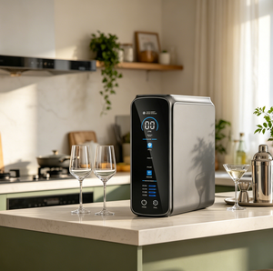Purificador de Agua de Ósmosis Inversa para el Hogar de 100 GPD con Pantalla Inteligente, Filtro Alcalino, Pantalla TDS, Certificación CE ROHS, Filtración de 5 Etapas - Product Image 1