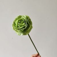 Ranunculus artificiels de haute qualité en gros, ranunculus au toucher réel pour la décoration de mariage et de la maison