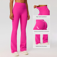 XW-52736+52338 Vente en gros  Soutien-gorge de sport personnalisé  Pantalon large décontracté Tenue de sport  Vêtements de yoga Ensemble 2 pièces pour femmes