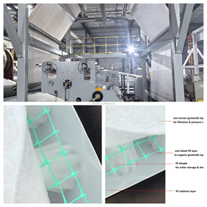Offre Spéciale : Machine de Fabrication de Panneaux de Drainage en HDPE/EVA PE de 3000 mm, Ligne de Production de Panneaux de Drainage à Alvéoles, Fabricant Chinois - Product Image 5