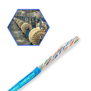 <span class=keywords><strong>Cable</strong></span> de Red LAN Cat6 FTP, <span class=keywords><strong>Cable</strong></span> <span class=keywords><strong>Ethernet</strong></span> Estable y Rápido para Exteriores, Cat6 para Redes - Product Image 1