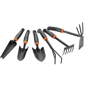 For Gardening Flowers Grass Vegetable Spade Rake Double Hoes Shovel Hand Tools Garden Tools Sets