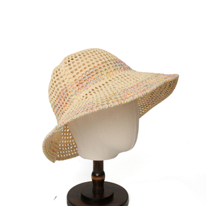 Sombreros de Paja Tejidos Naturales, Elegantes, Plegables, Transpirables, Frescos, para el Verano, la Playa, Vacaciones, Viajes al Aire Libre, Listos para Enviar - Product Image 4