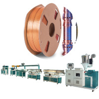 Filament d'imprimante 3D PLA mat 1,75/3 mm, extrudeuse à vis simple, haute productivité, moteur 11 kW, matériaux multicolores PETG ASA ABS
