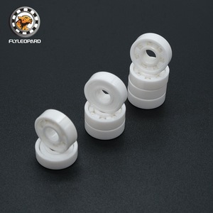 Roulements à billes miniatures en céramique de zircone Flyleopard Mr604, 4x12x4mm, conception ouverte pour une isolation à faible bruit et une grande fluidité - Product Image 3